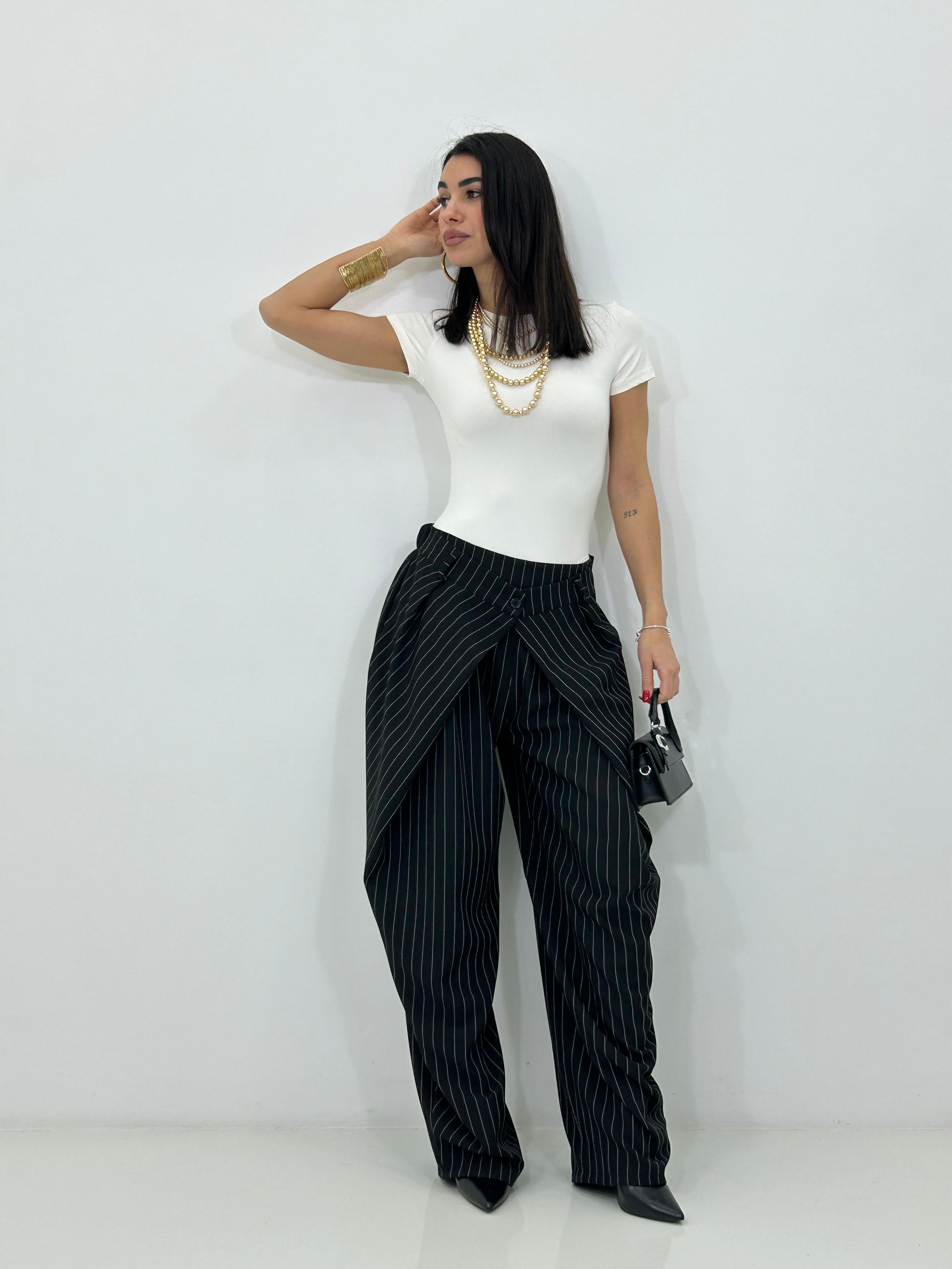 PANTALONE TAILORED WRAP PE/26