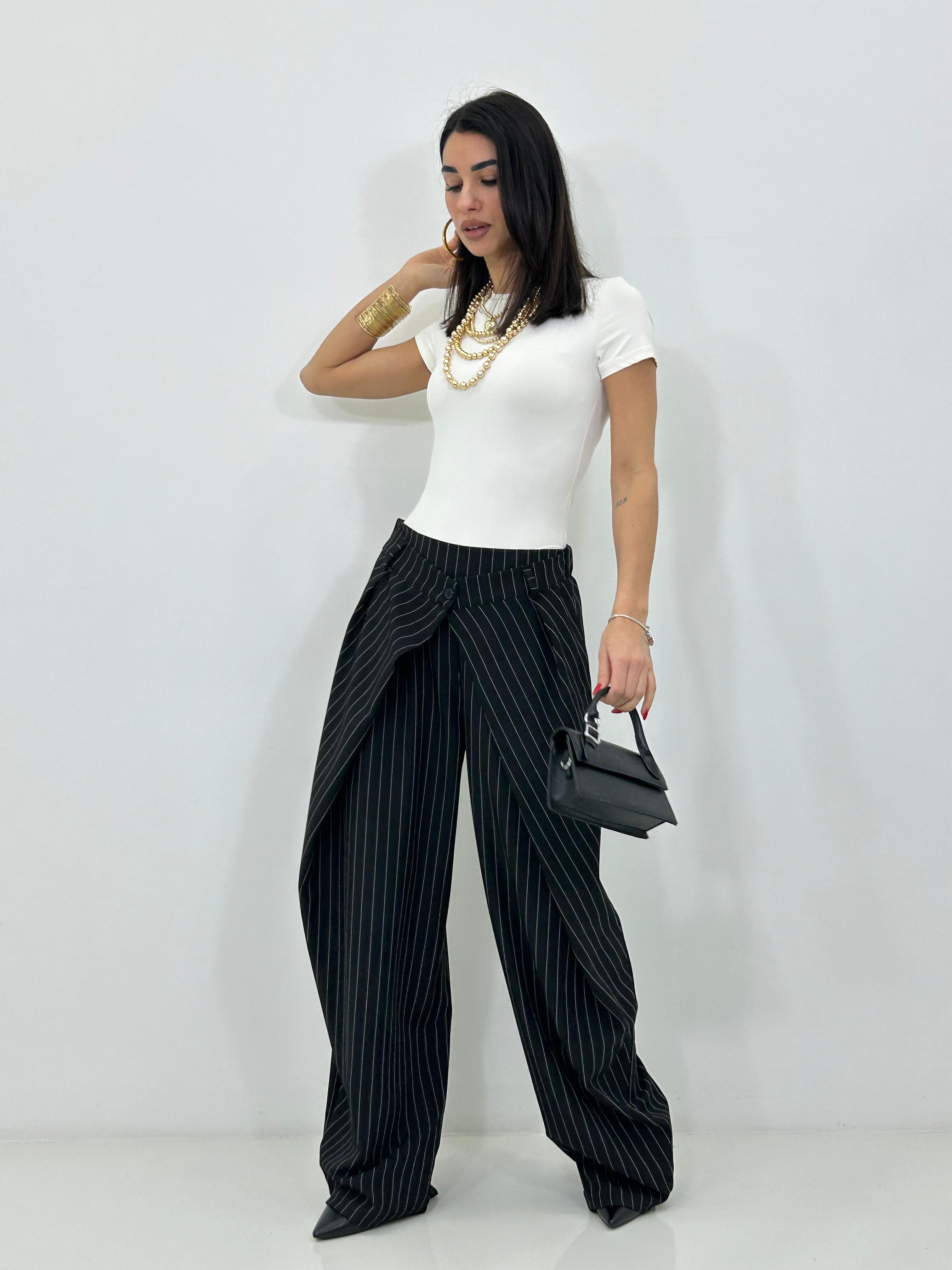 PANTALONE TAILORED WRAP PE/26