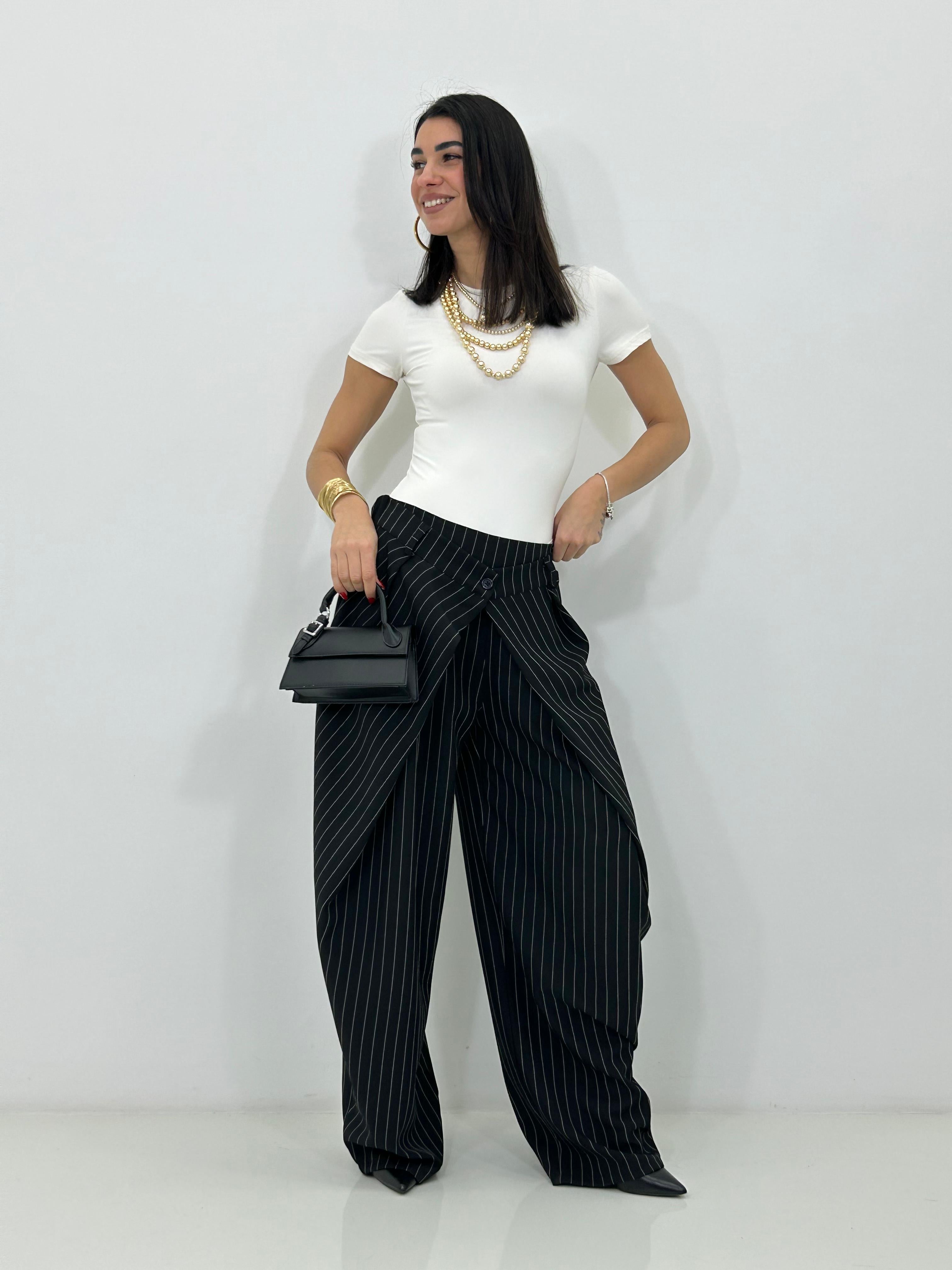 PANTALONE TAILORED WRAP PE/26