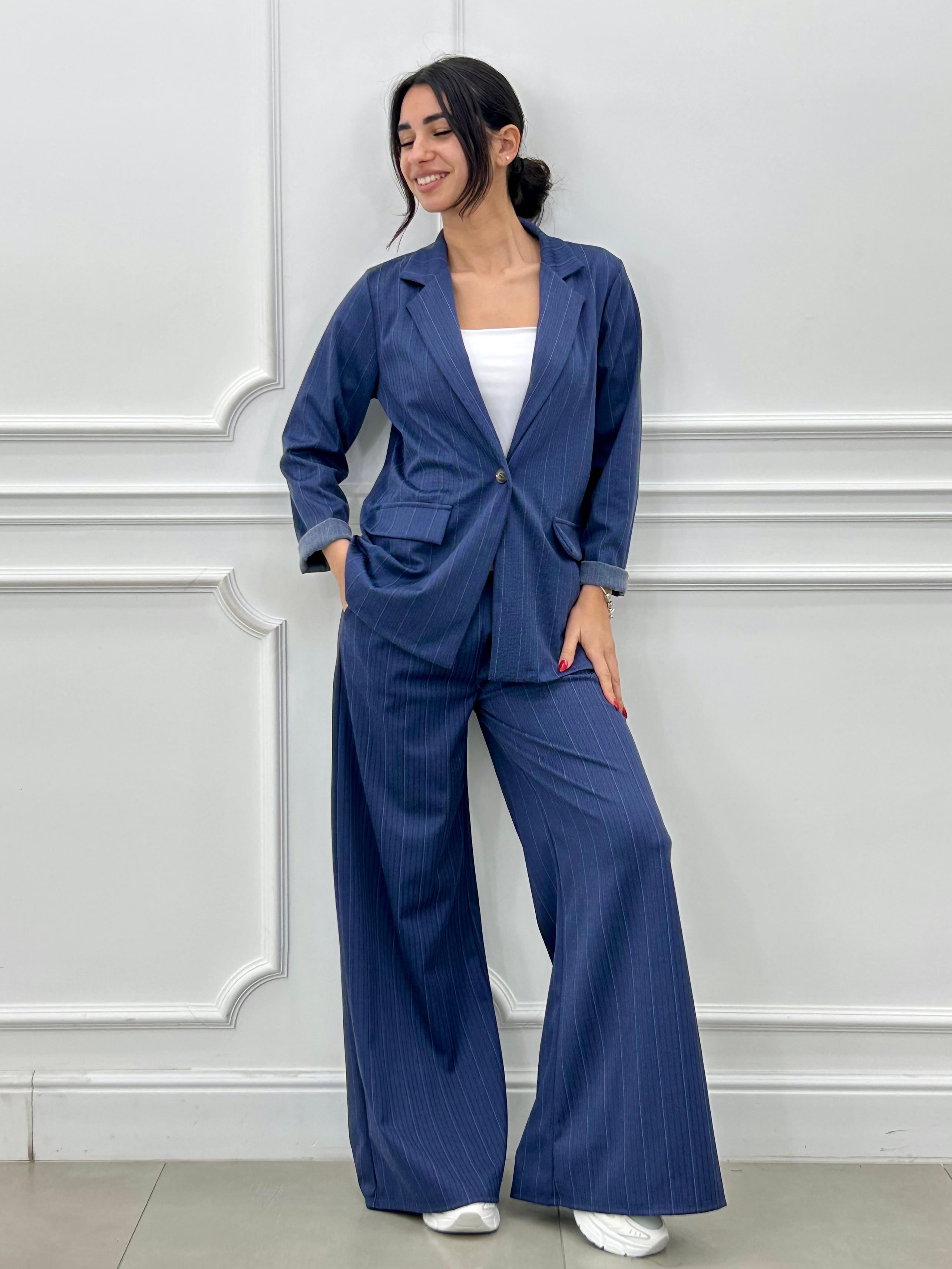 COORDINATO GESSATO DENIM LOOK NEW P/E26