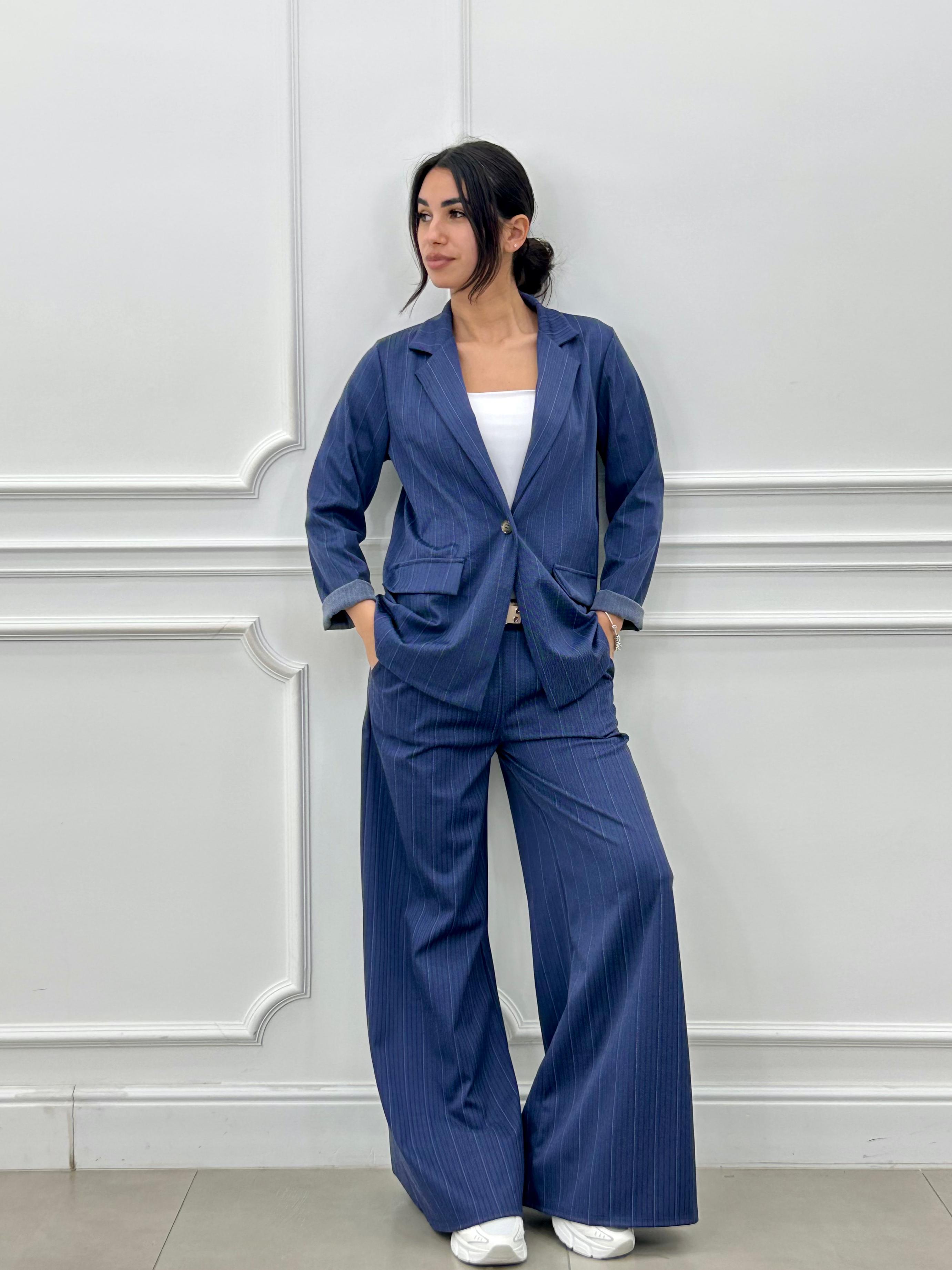 COORDINATO GESSATO DENIM LOOK NEW P/E26