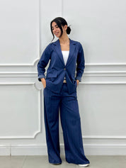 COORDINATO GESSATO DENIM LOOK NEW P/E26