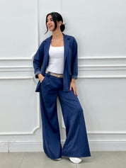 COORDINATO GESSATO DENIM LOOK NEW P/E26