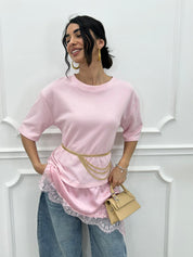 T-SHIRT DELICATE HEM NEW PE/26