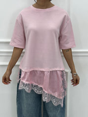 T-SHIRT DELICATE HEM NEW PE/26