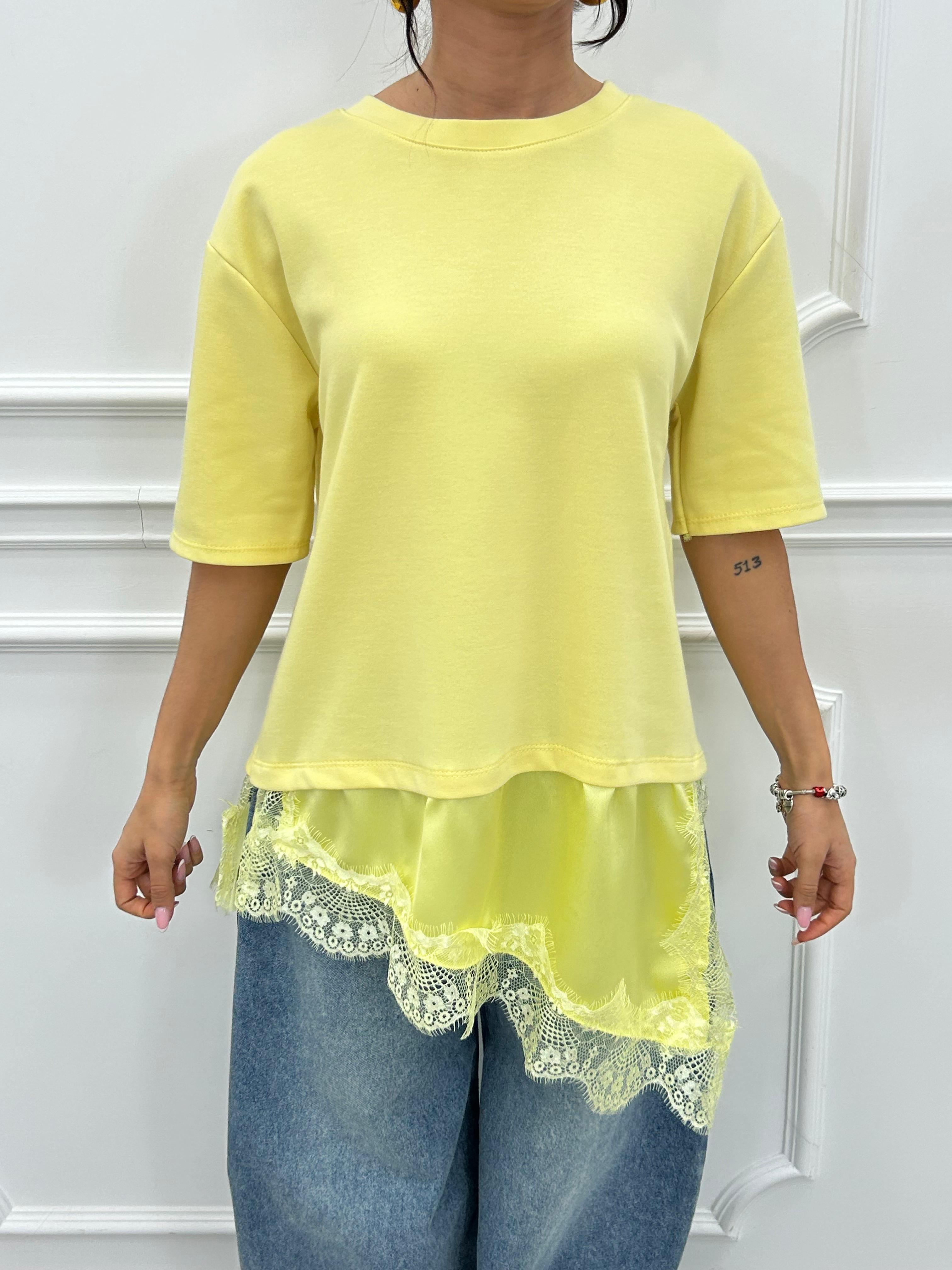 T-SHIRT DELICATE HEM NEW PE/26