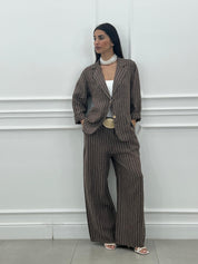 COORDINATO LINEN STRIPE NEW PE/26