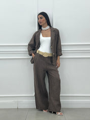 COORDINATO LINEN STRIPE NEW PE/26