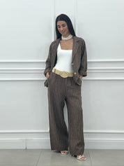 COORDINATO LINEN STRIPE NEW PE/26