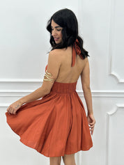 MINI DRESS GOLD NEW PE/26