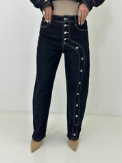 COMPLETO DENIM BOTTON SIDE NEW P/E26