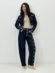 COMPLETO DENIM BOTTON SIDE NEW P/E26