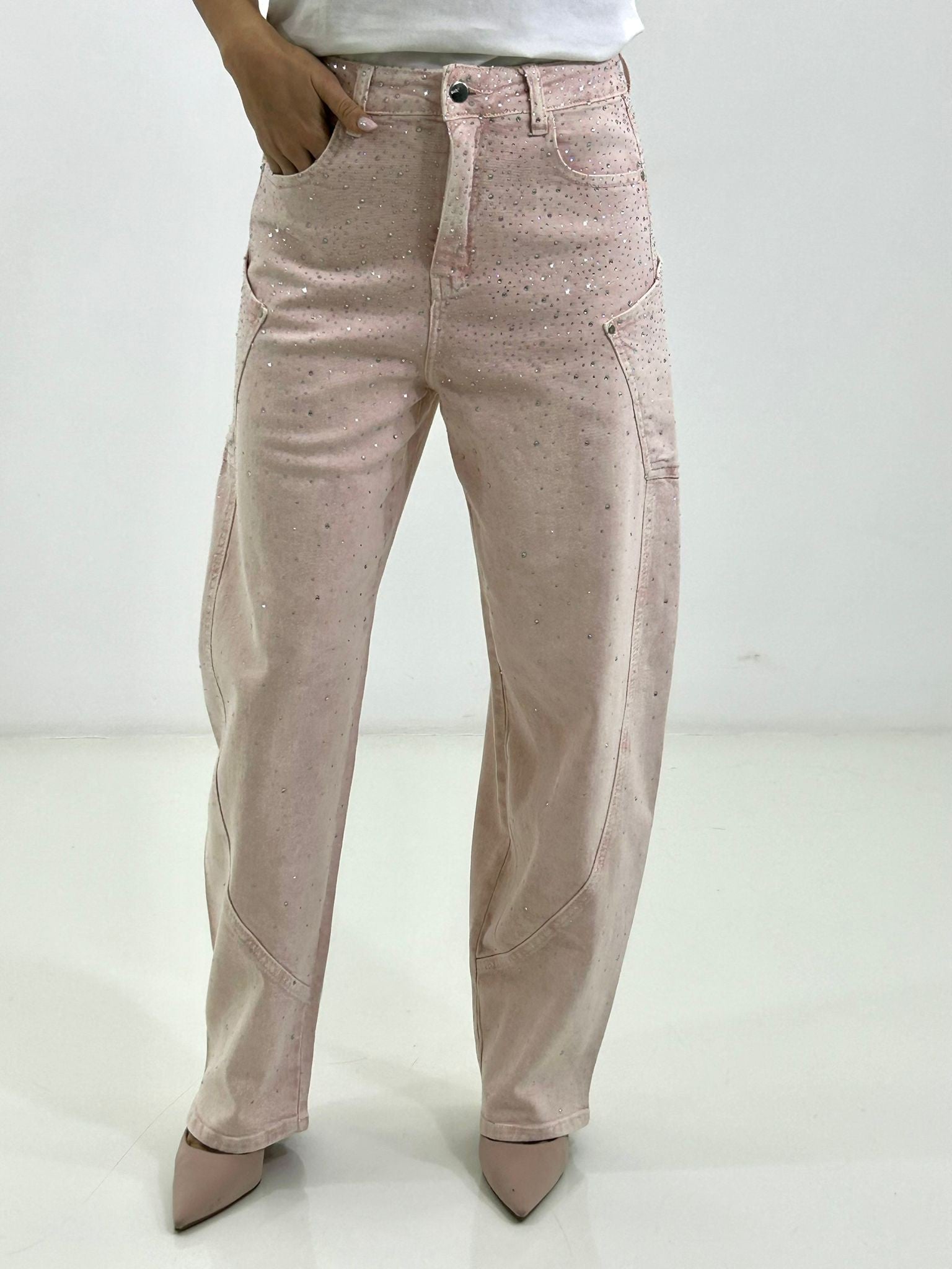JEANS BLN PINK NEW P/E26