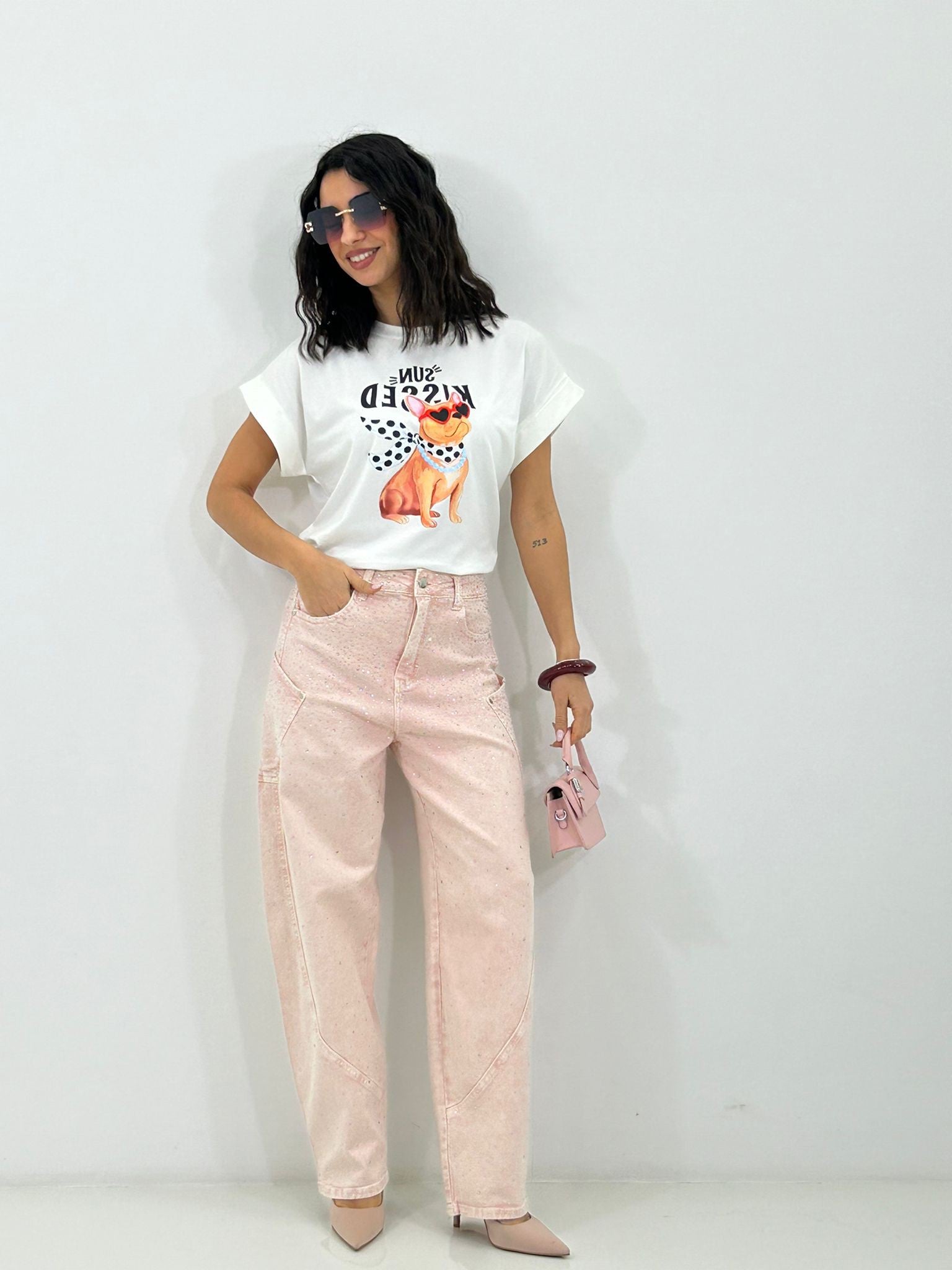 JEANS BLN PINK NEW P/E26