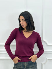 MAGLIONCINO SCOLLO PUNTA NEW AI26