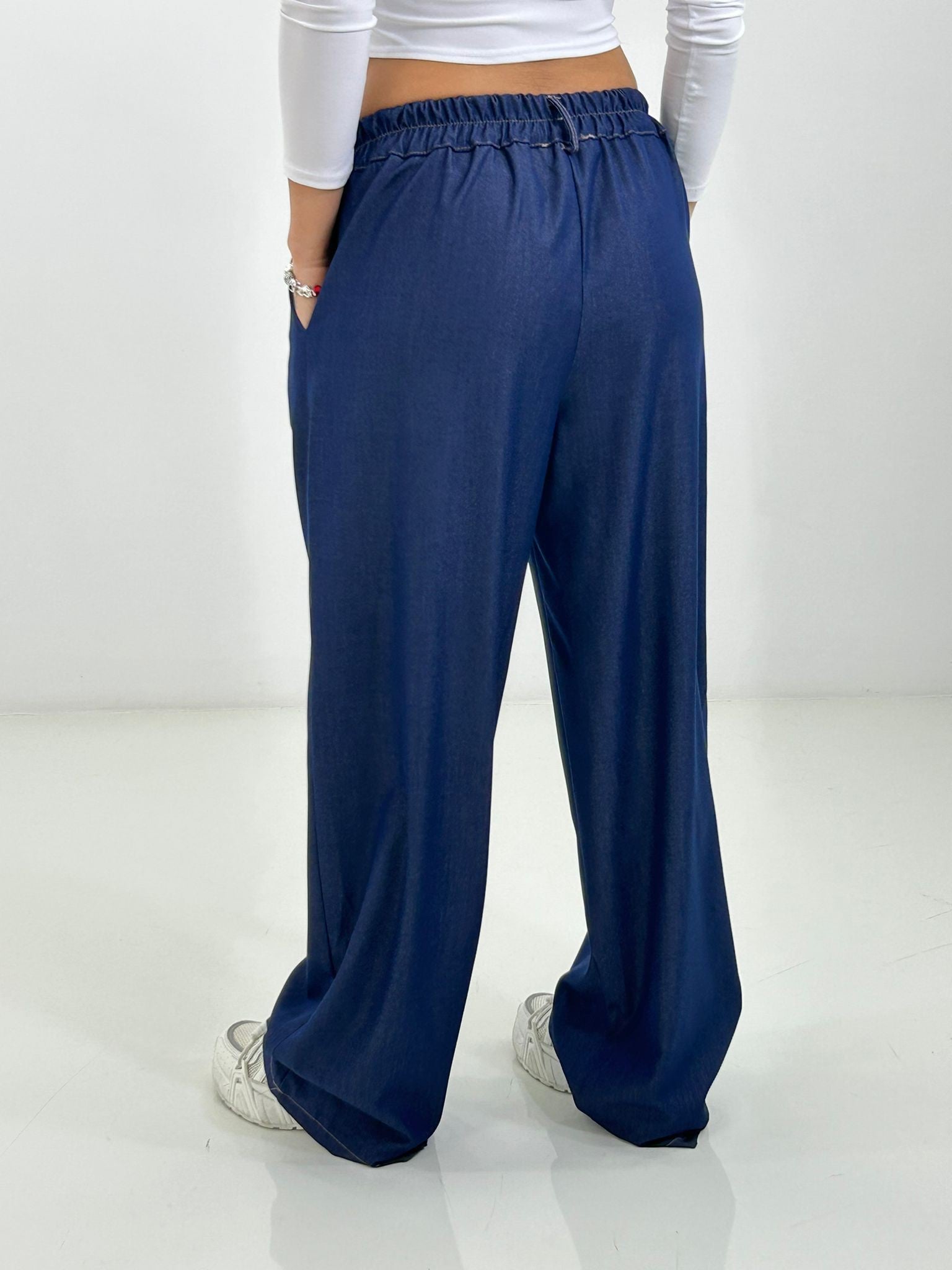 PANTALONE WRAP DENIM NEW P/E26