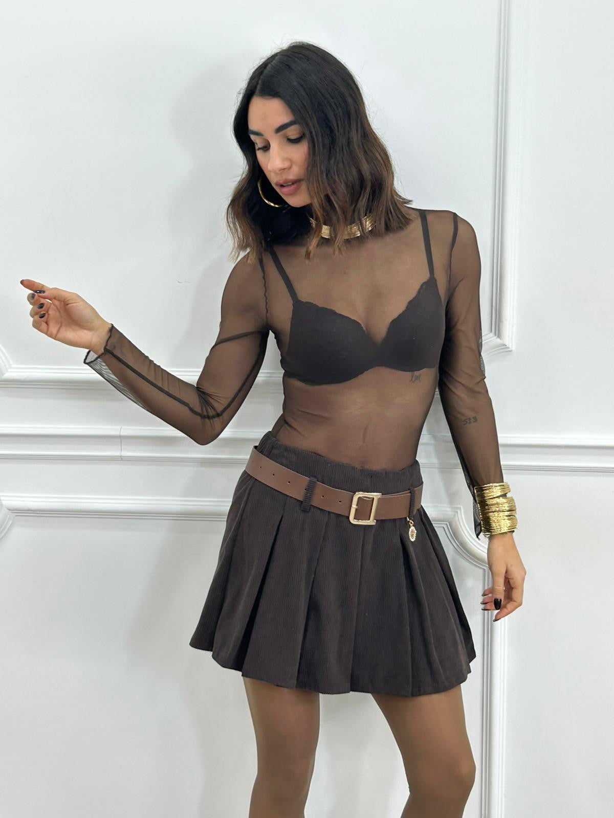 SHORTS FINTA VELVET CHIC NEW AI26