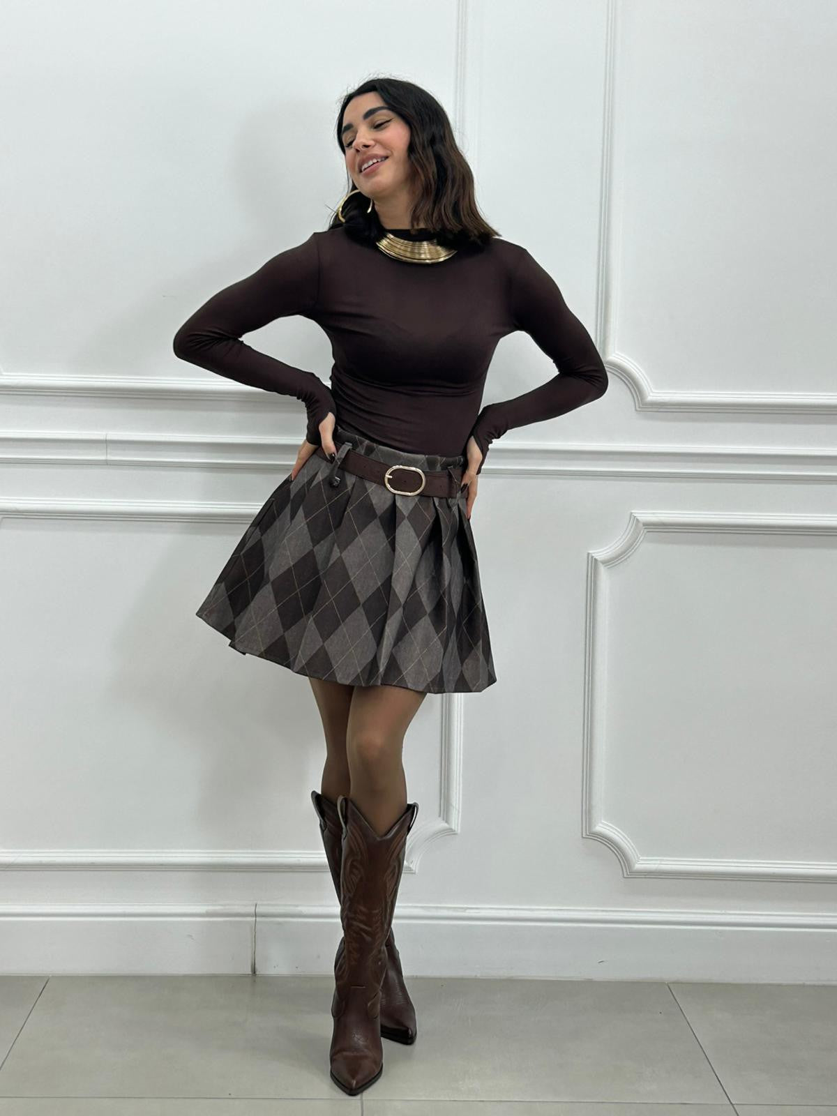 GONNELLINA GEOSKIRT NEW AI26