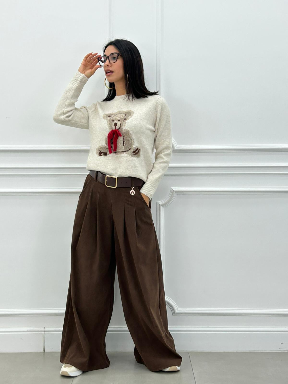 PANTALONE RIBBED NEW AI26