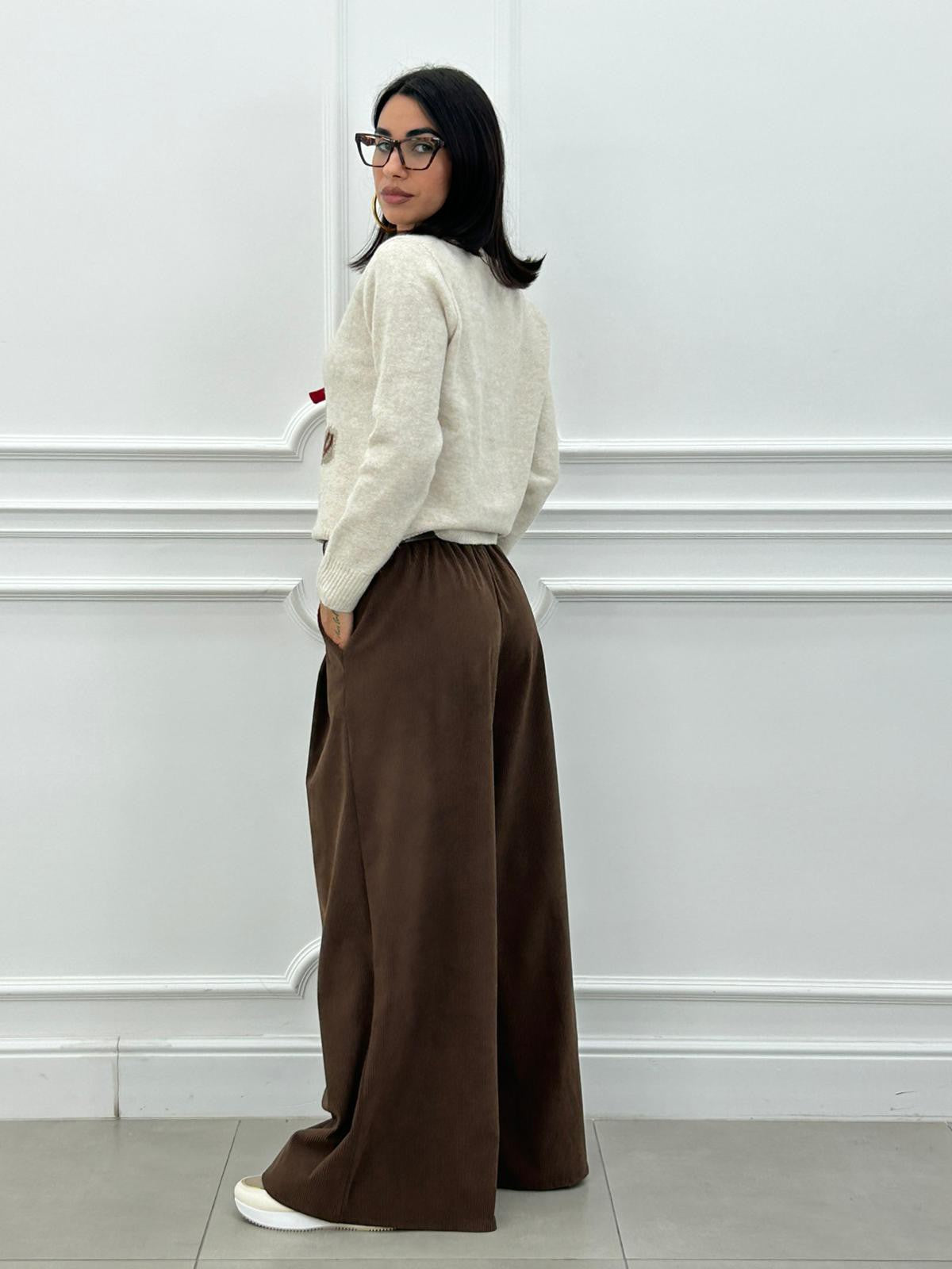 PANTALONE RIBBED NEW AI26