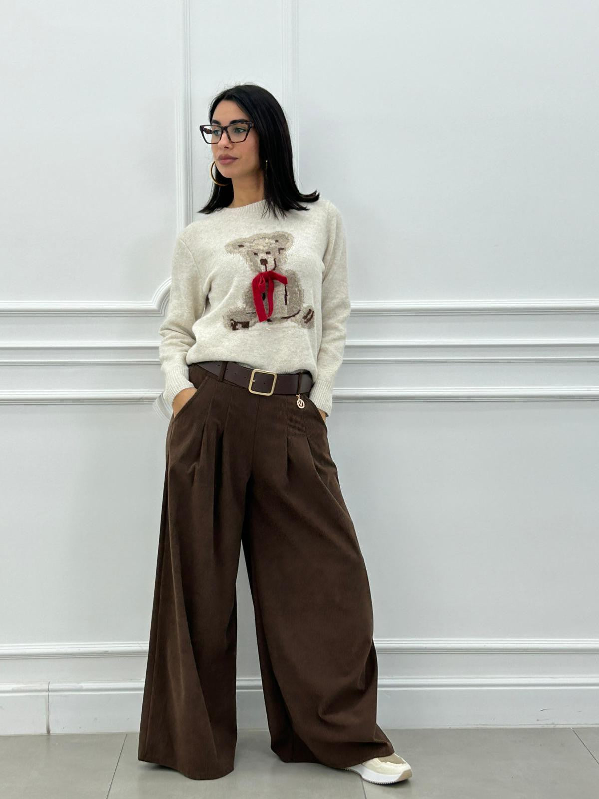 PANTALONE RIBBED NEW AI26