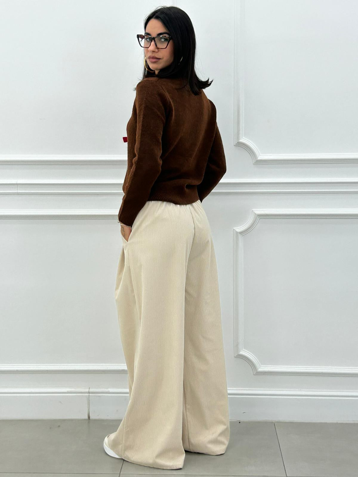 PANTALONE RIBBED NEW AI26