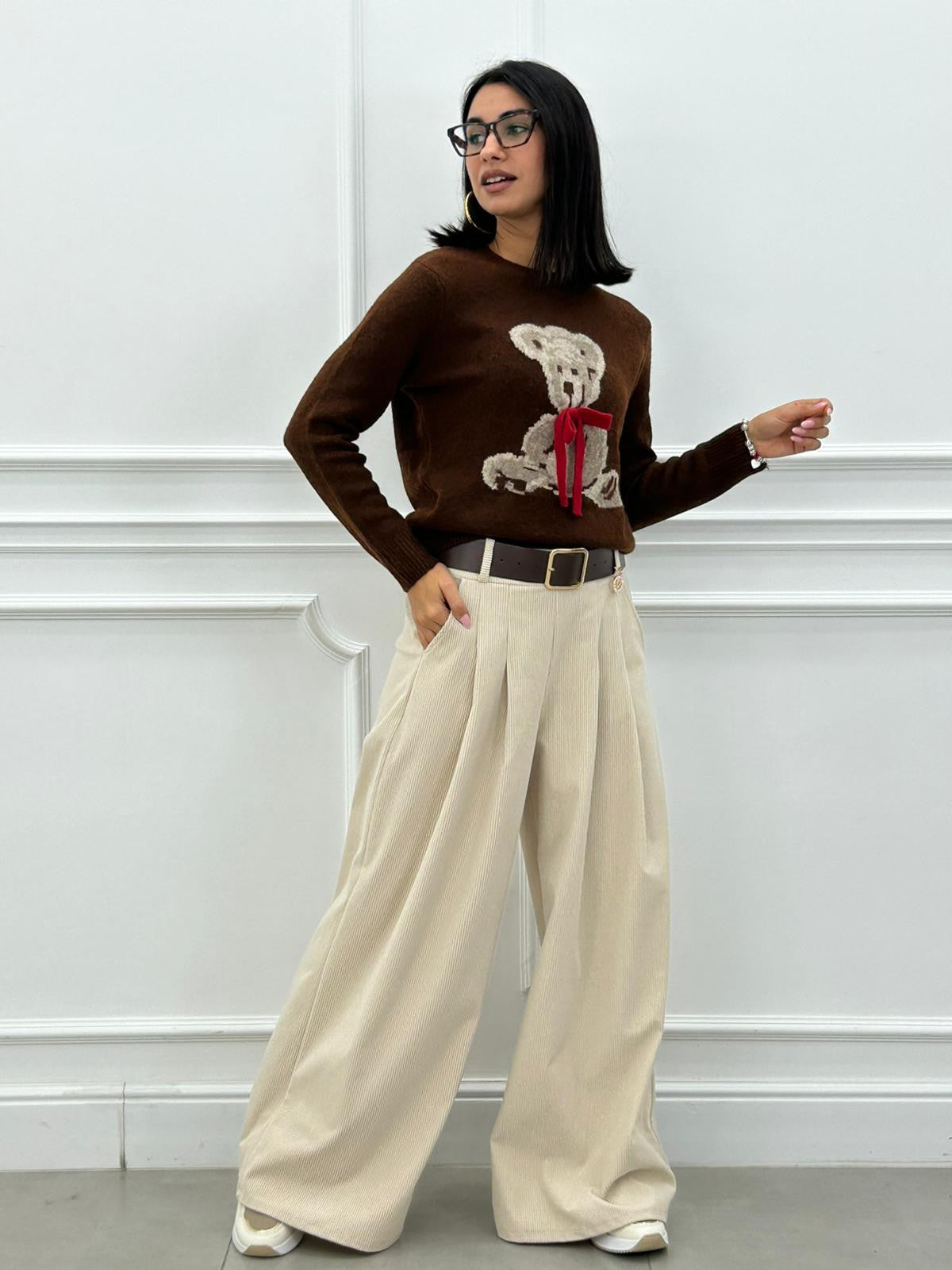 PANTALONE RIBBED NEW AI26