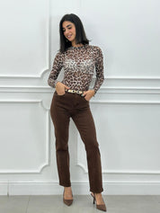 JEANS CHOCOLATE FLARE NEW AI26