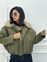 GIUBBIUNO FUR COLLAR CHIC NEW AI26