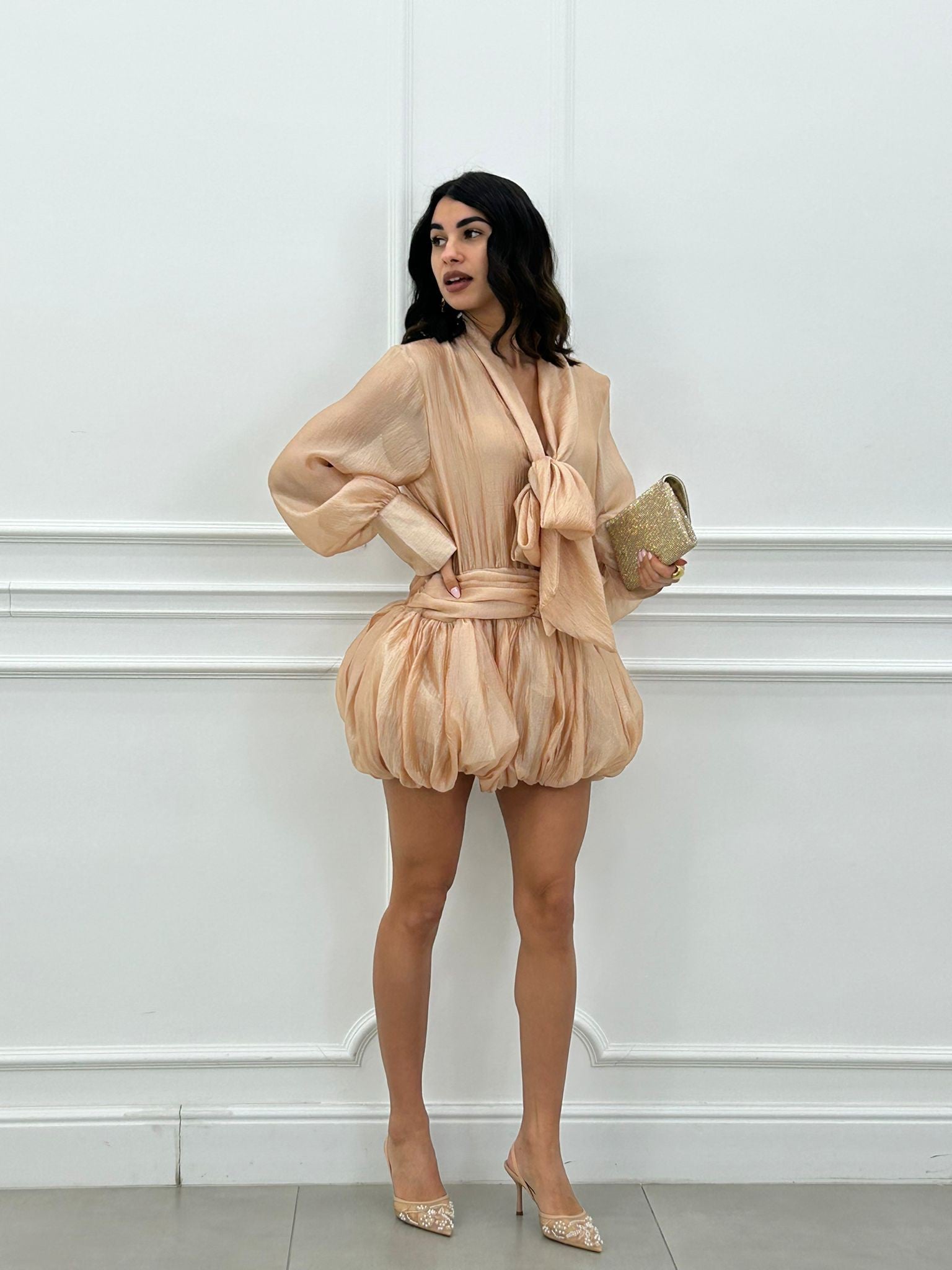 COUTURE BALLOON DRESS NEW P/E26