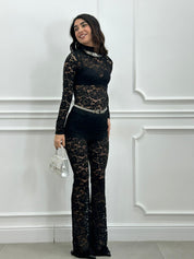 COORDINATO SHEER LACE NEW AI26