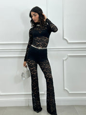 COORDINATO SHEER LACE NEW AI26