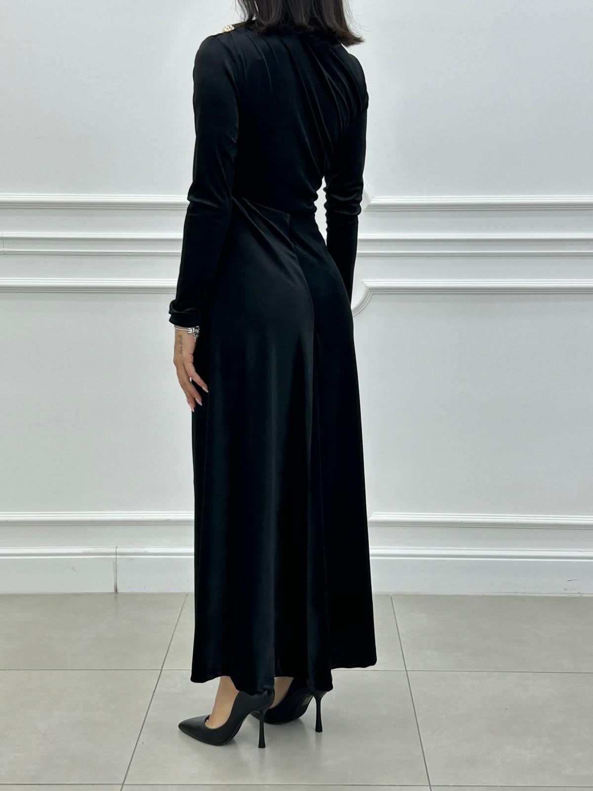 DRESS VELVET CHIC NEW AI26