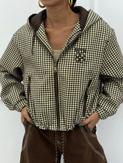 GIUBBINO ZIP-UP TARTAN NEW AI26