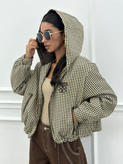 GIUBBINO ZIP-UP TARTAN NEW AI26