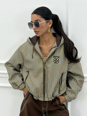 GIUBBINO ZIP-UP TARTAN NEW AI26