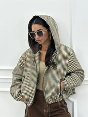 GIUBBINO ZIP-UP TARTAN NEW AI26