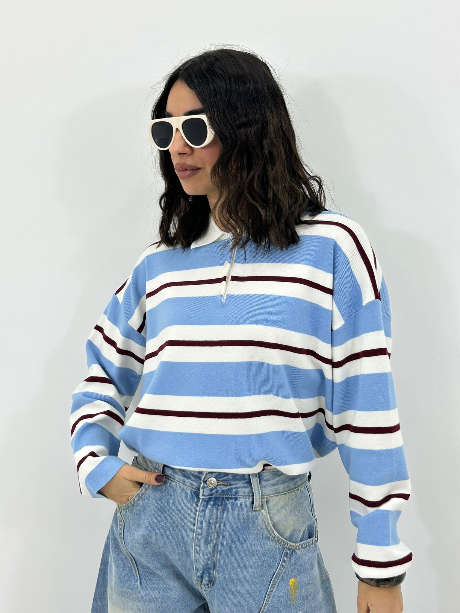 MAGLIONCINO POLO STRIPE NEW P/E26