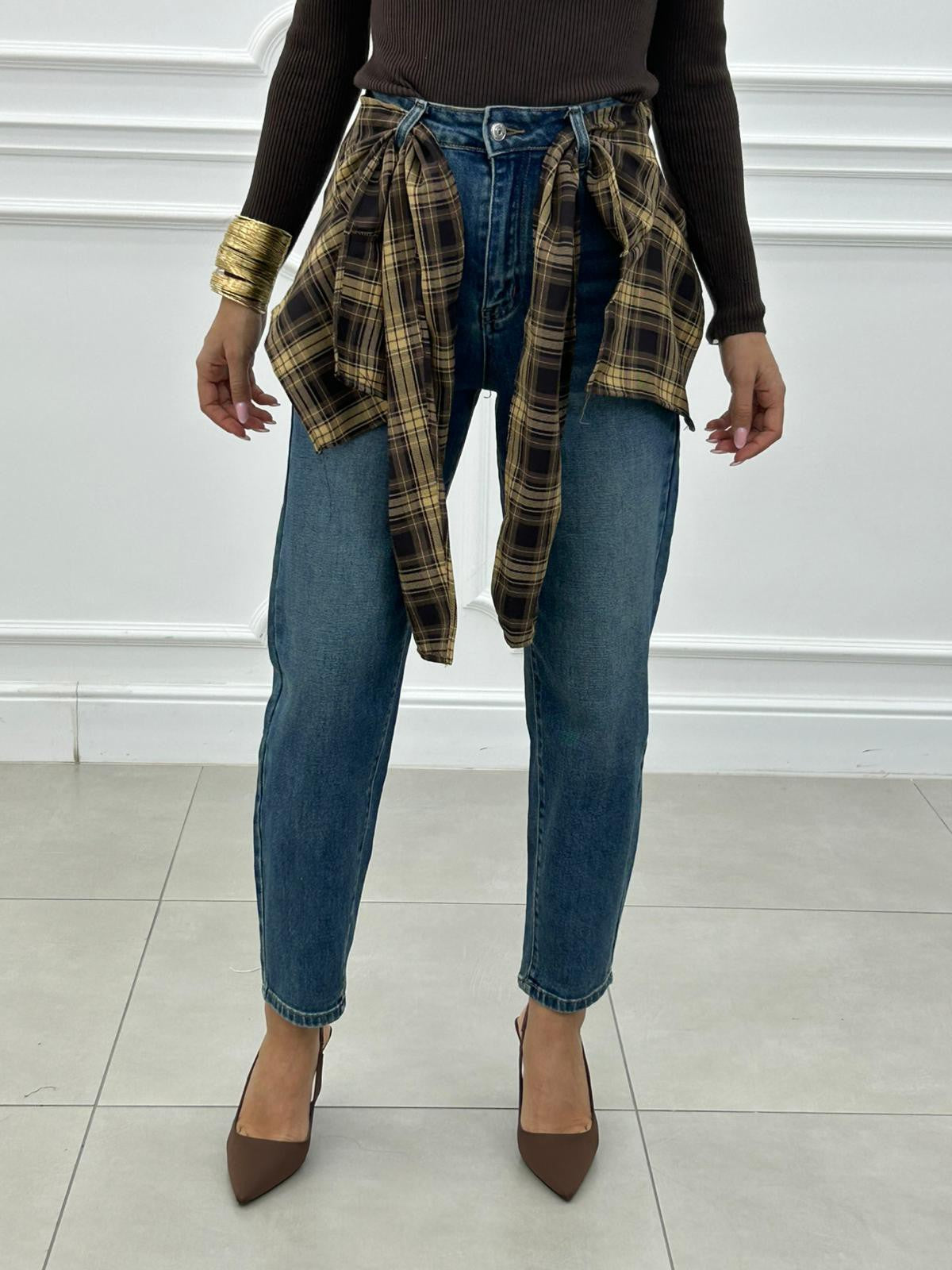 JEANS FAKE TIE NEW AI26