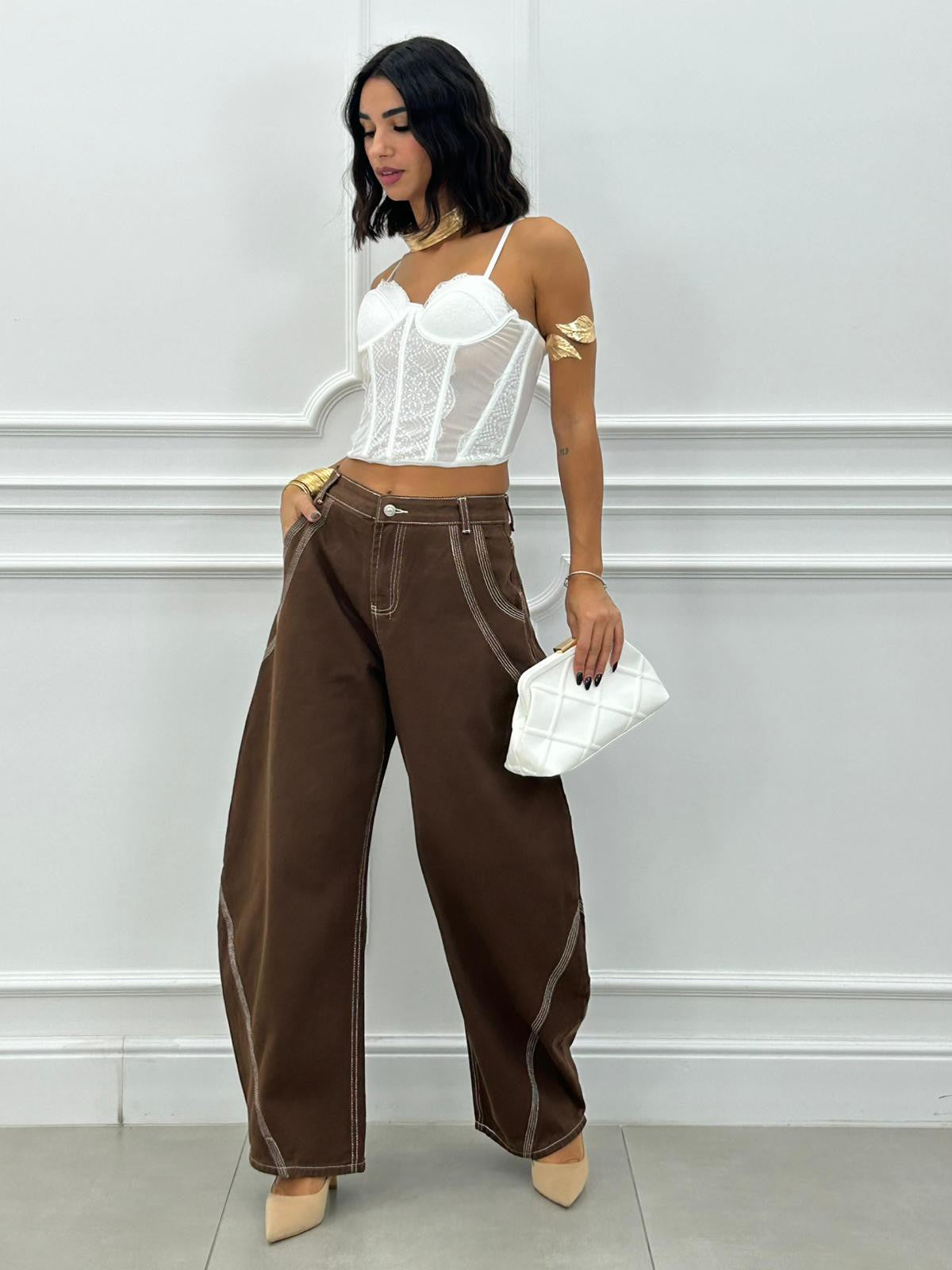 JEANS BROWN BREEZE NEW AI26