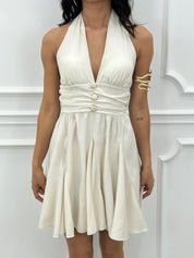 MINI DRESS GOLD NEW PE/26