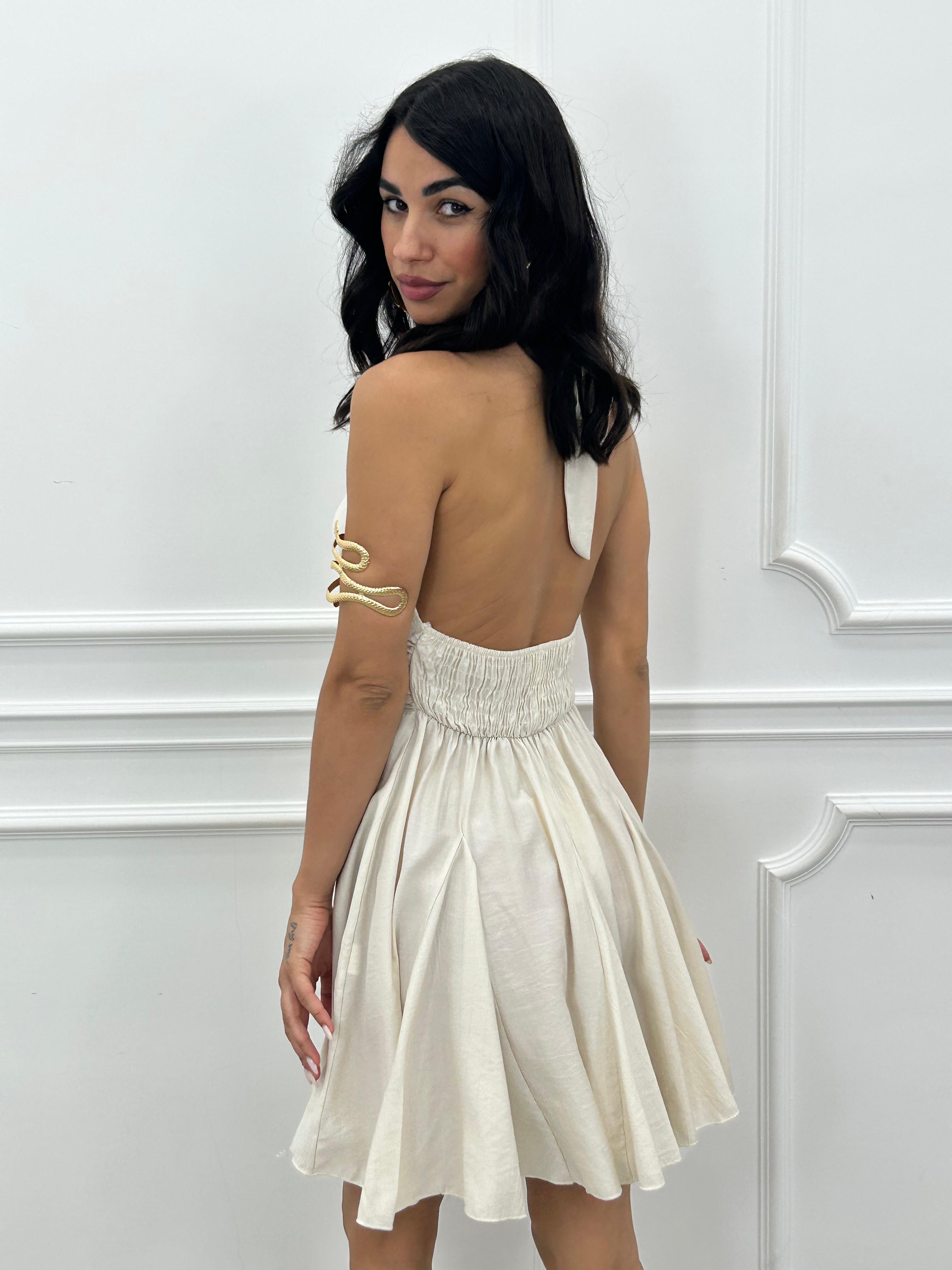 MINI DRESS GOLD NEW PE/26