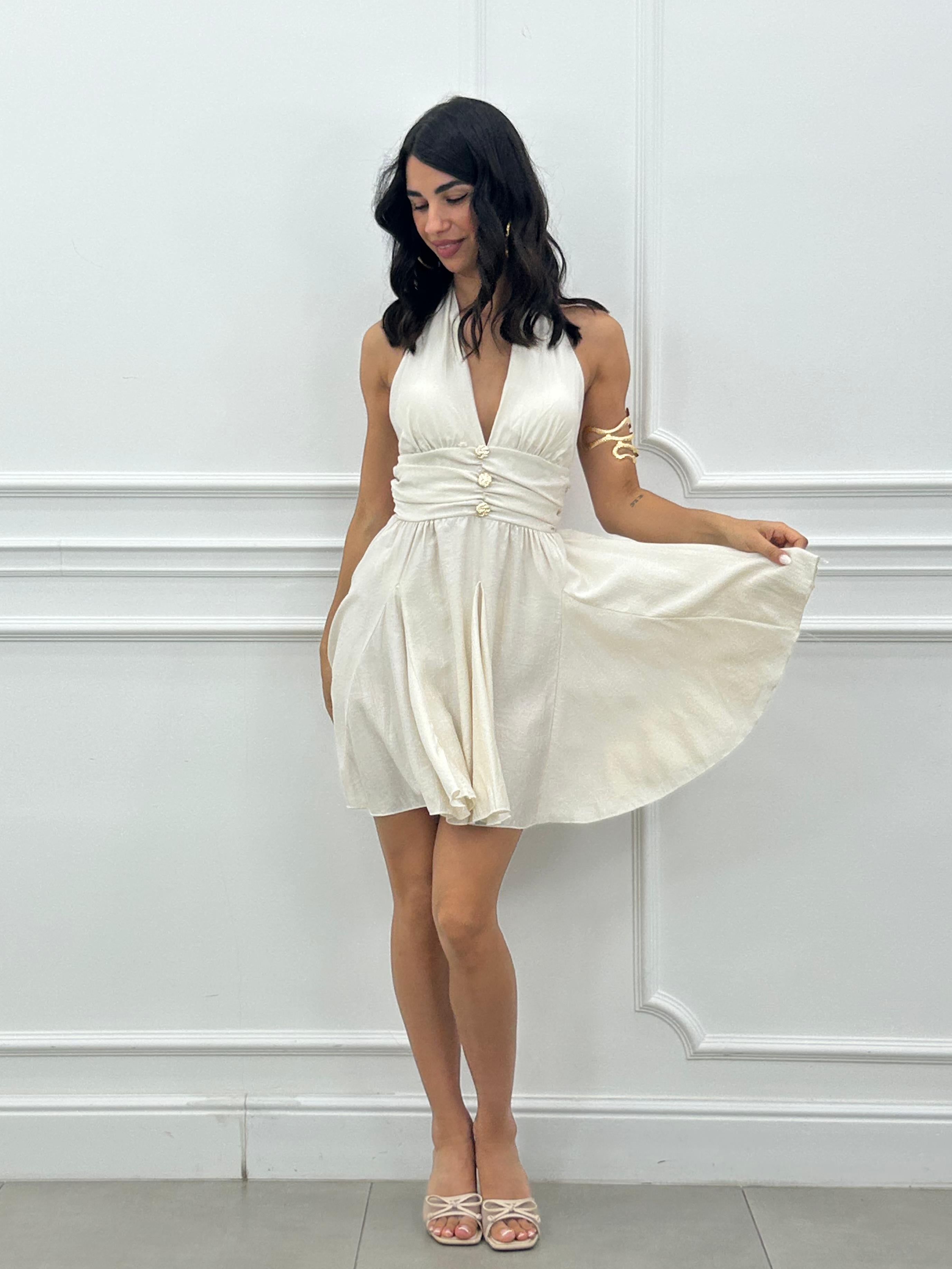 MINI DRESS GOLD NEW PE/26