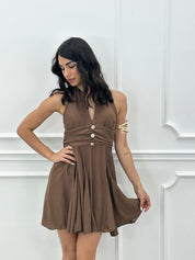 MINI DRESS GOLD NEW PE/26