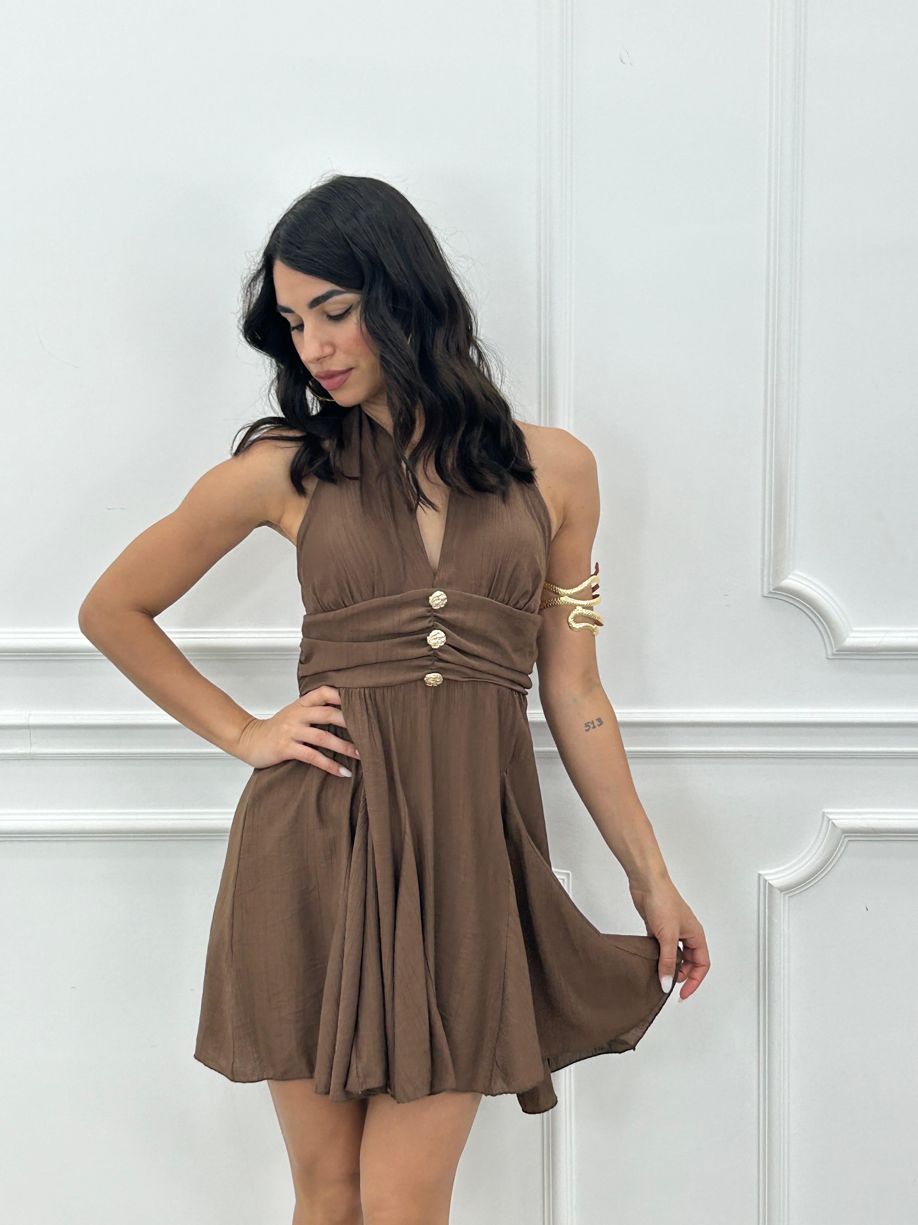 MINI DRESS GOLD NEW PE/26