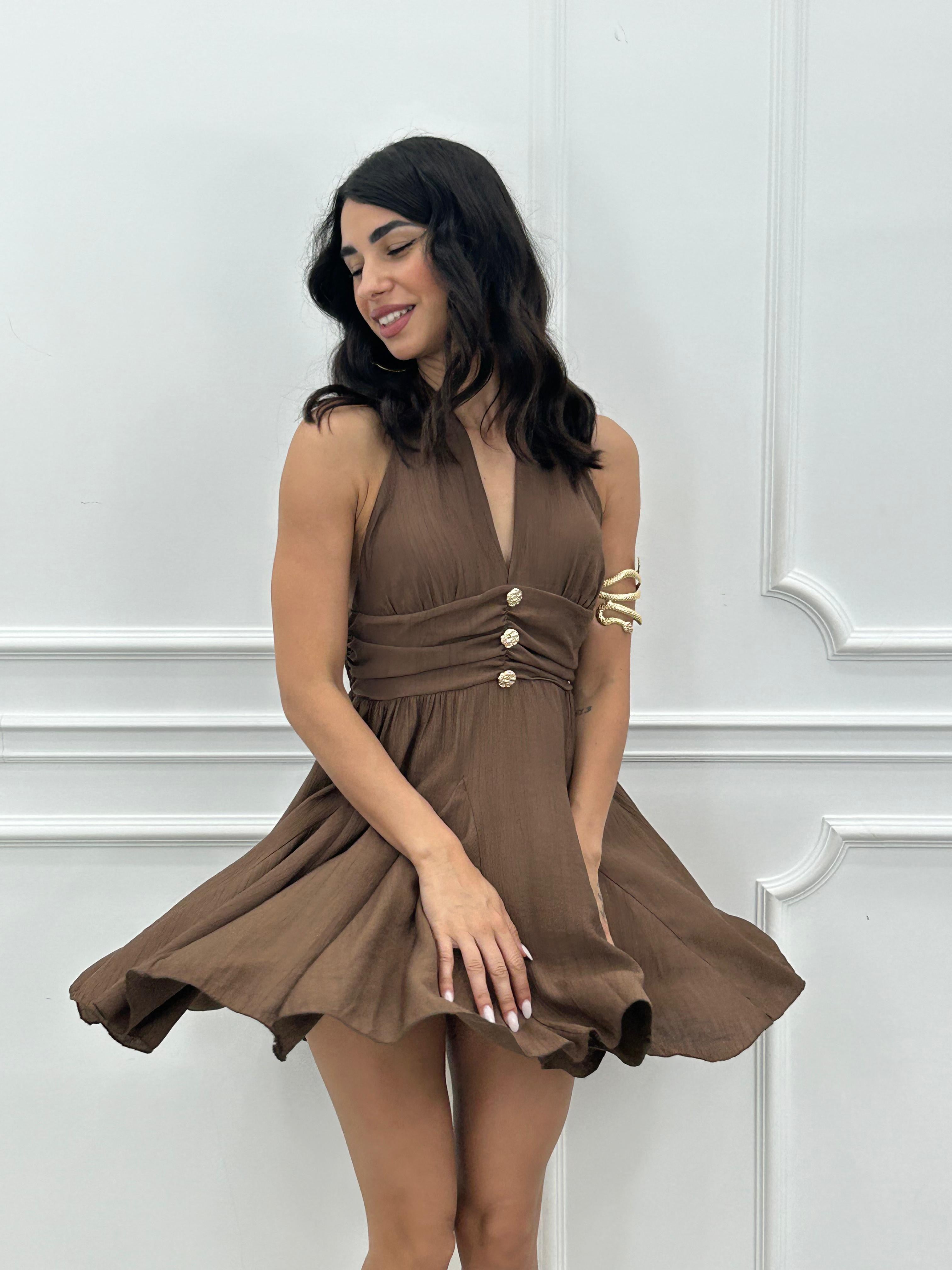 MINI DRESS GOLD NEW PE/26