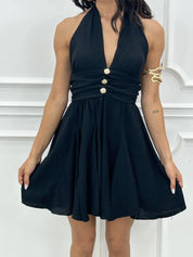 MINI DRESS GOLD NEW PE/26