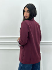 GIACCA VELVET STRIPE NEW AI26