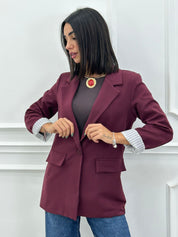 GIACCA VELVET STRIPE NEW AI26