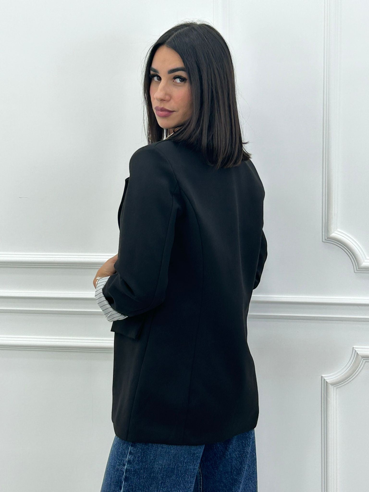 GIACCA VELVET STRIPE NEW AI26